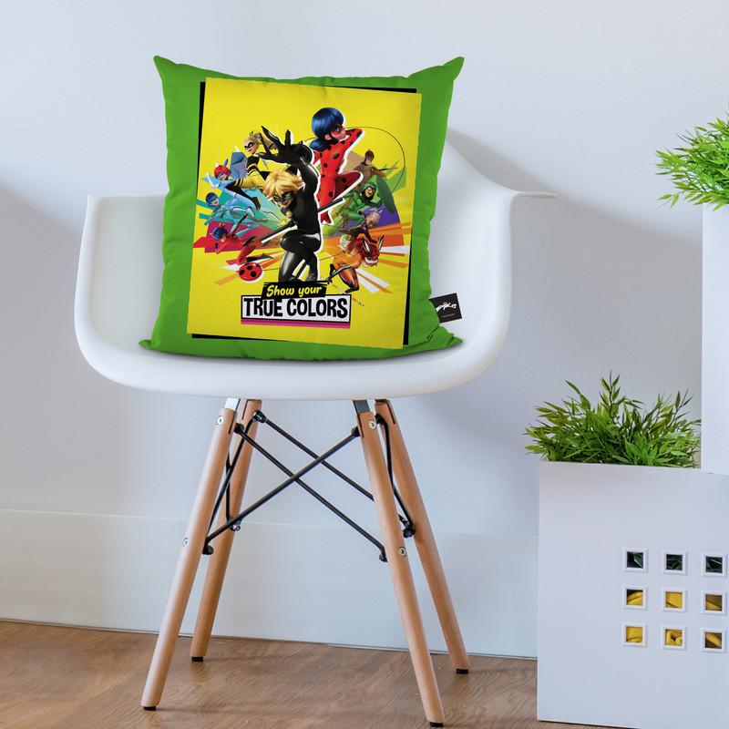 Show Your True Colors Throw Pillow By Miraculous