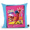 Girl Power Ladybug And The Team Throw Pillow By Miraculous