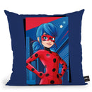 Ladybug In The City Throw Pillow By Miraculous