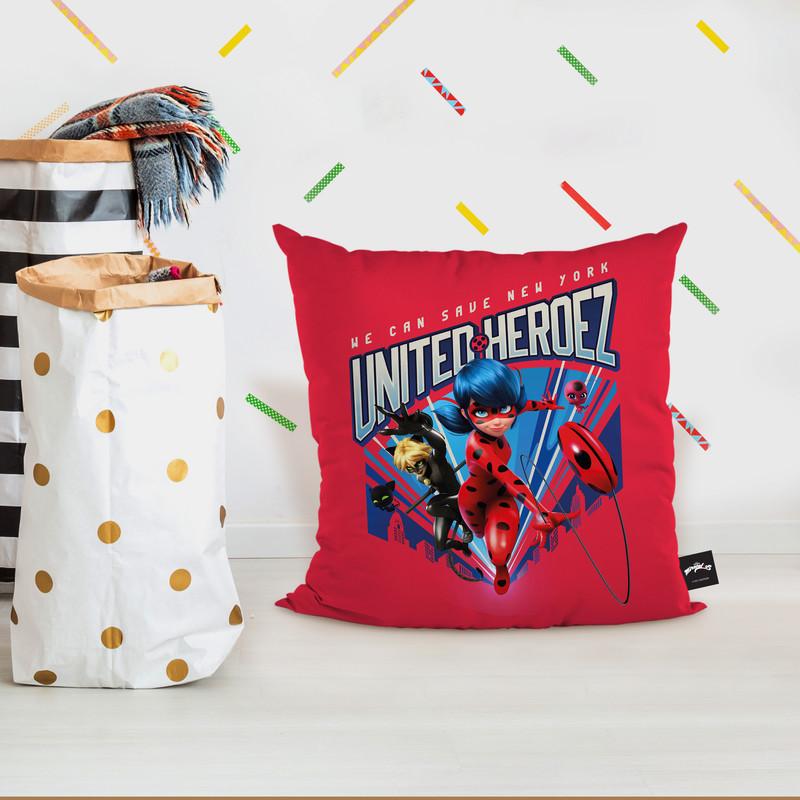 We Can Save New York Throw Pillow By Miraculous