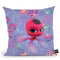 Tikki Aqua Throw Pillow By Miraculous