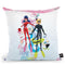 Awesome Power Ladybug Cat Noir Throw Pillow By Miraculous