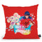 Trust Yourself Red Throw Pillow By Miraculous