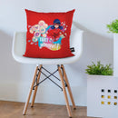 Trust Yourself Red Throw Pillow By Miraculous