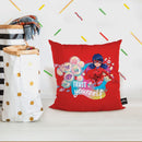 Trust Yourself Red Throw Pillow By Miraculous
