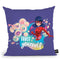 Trust Yourself Purple Throw Pillow By Miraculous