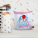 Trust Yourself Throw Pillow By Miraculous