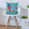 Ladybug Aqua Throw Pillow By Miraculous