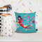 Ladybug Aqua Throw Pillow By Miraculous