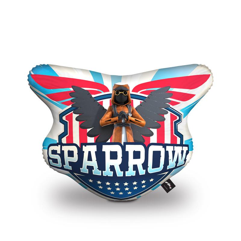 Sparrow Throw Pillow By Miraculous