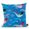 Aqua Tikki Plagg Throw Pillow By Miraculous