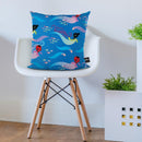 Aqua Tikki Plagg Throw Pillow By Miraculous