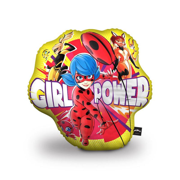 Girl Power Throw Pillow By Miraculous