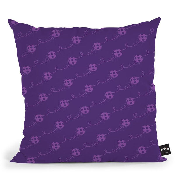 Ladybug Yoyo Pattern Throw Pillow By Miraculous