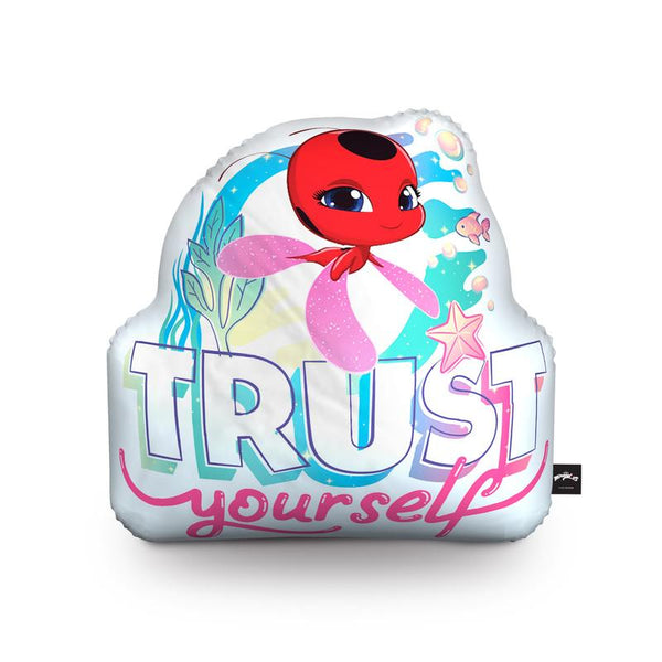 Trust Yourself Tikki Throw Pillow By Miraculous