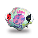 Aqua Power Tikki Plagg Throw Pillow By Miraculous