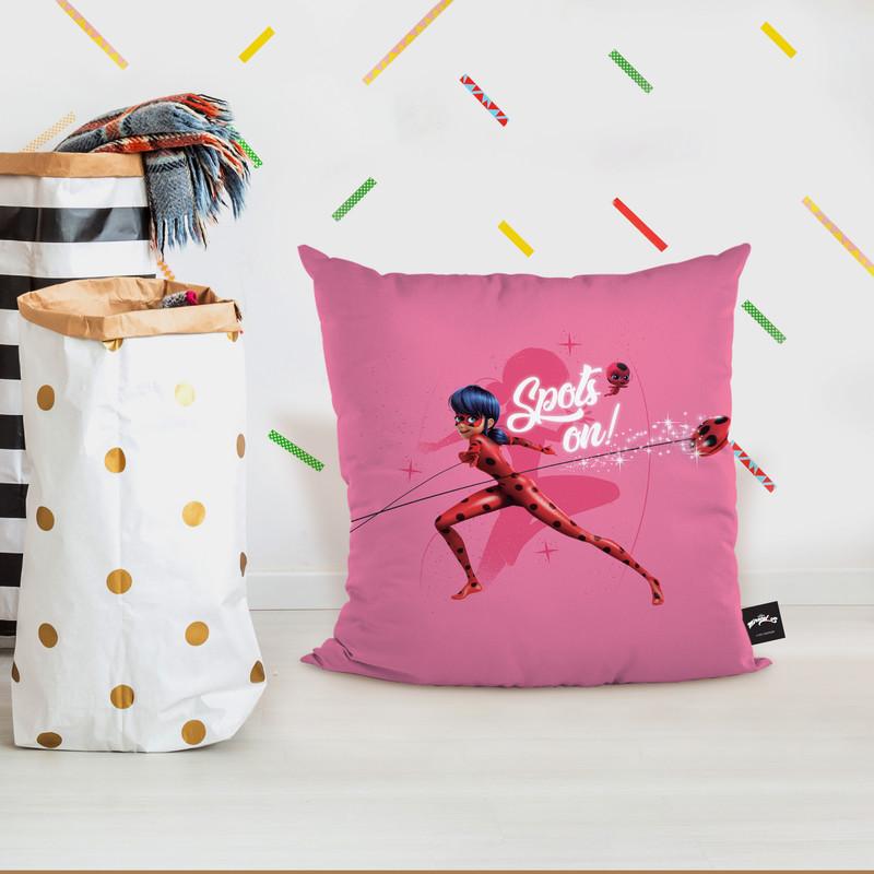 Miraculous Spots On Throw Pillow By Miraculous