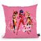 Ladybug Rena Rouge Queen Bee Team Work Throw Pillow By Miraculous