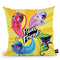 Power Friends Tikki Plagg Nooroo Duusuu Throw Pillow By Miraculous