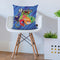 Miraculous Power Tikki Plagg Trixx Wayzz Blue Throw Pillow By Miraculous