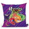 Miraculous Power Tikki Plagg Trixx Wayzz Purple Throw Pillow By Miraculous