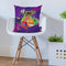 Miraculous Power Tikki Plagg Trixx Wayzz Purple Throw Pillow By Miraculous