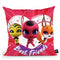 Best Friends Tikki Trixx Pollen Throw Pillow By Miraculous
