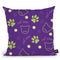 Cat Noir Pattern Throw Pillow By Miraculous