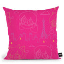 Ladybug Cat Noir Throw Pillow By Miraculous