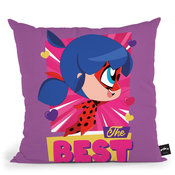 Ladybug The Best Throw Pillow By Miraculous