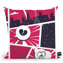 The City Of Heartbreak Throw Pillow By Miraculous