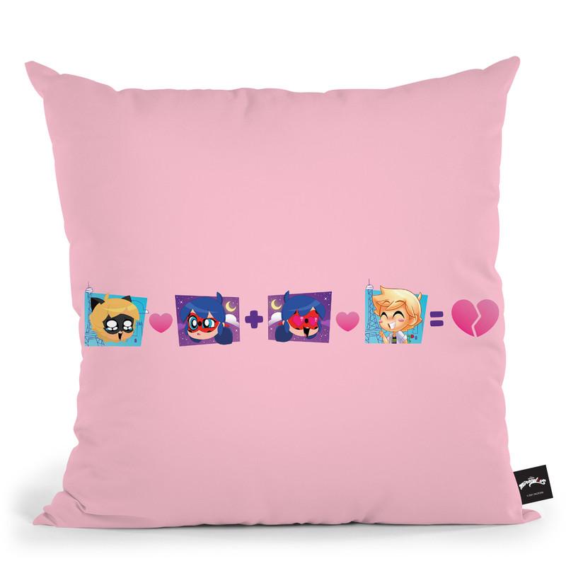 Ladybug Cat Noir Chat Throw Pillow By Miraculous