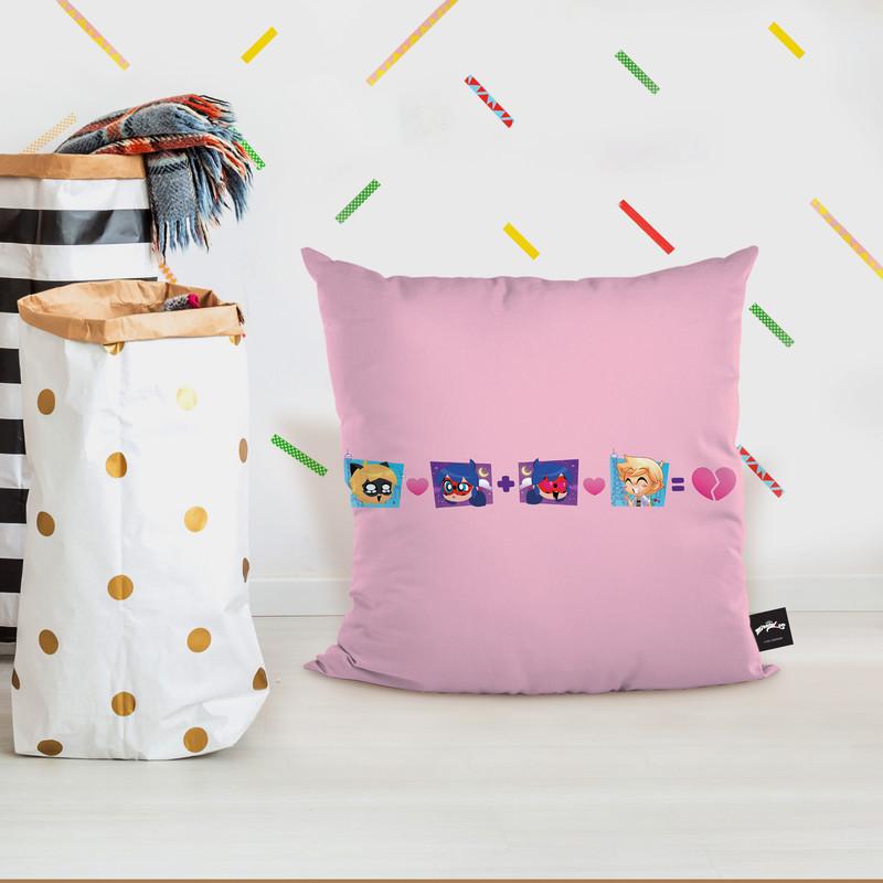 Ladybug Cat Noir Chat Throw Pillow By Miraculous