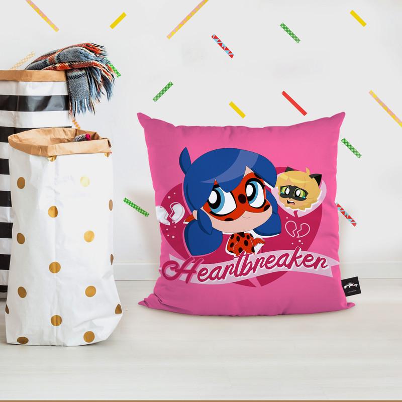 Ladybug Heartbreaker Throw Pillow By Miraculous