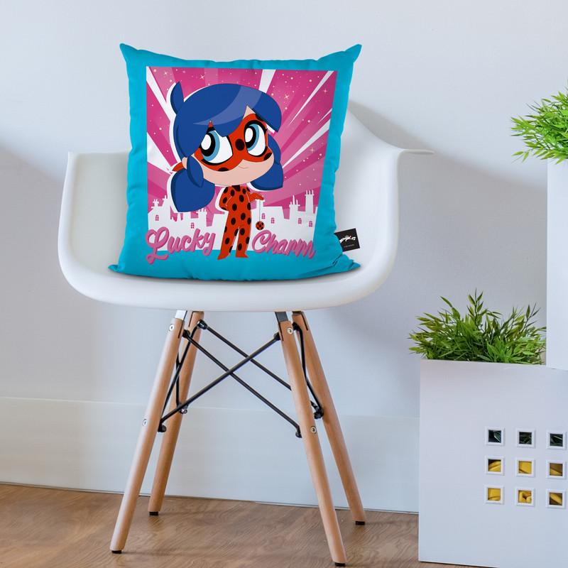 Ladybug Lucky Charm Throw Pillow By Miraculous