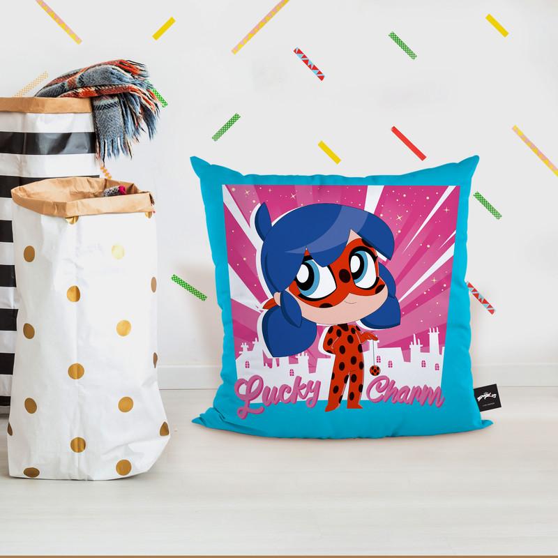 Ladybug Lucky Charm Throw Pillow By Miraculous