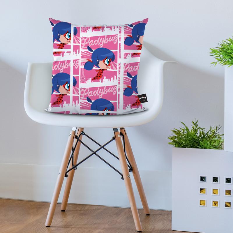 Ladybug On A Mission Throw Pillow By Miraculous