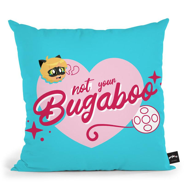 Cat Noir Not Your Bugaboo Throw Pillow By Miraculous