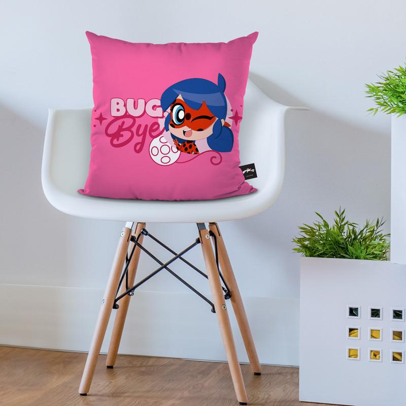 Ladybug Bug Bye Throw Pillow By Miraculous