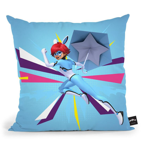 Bunnyx Throw Pillow By Miraculous