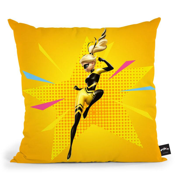 Queen Bee Throw Pillow By Miraculous