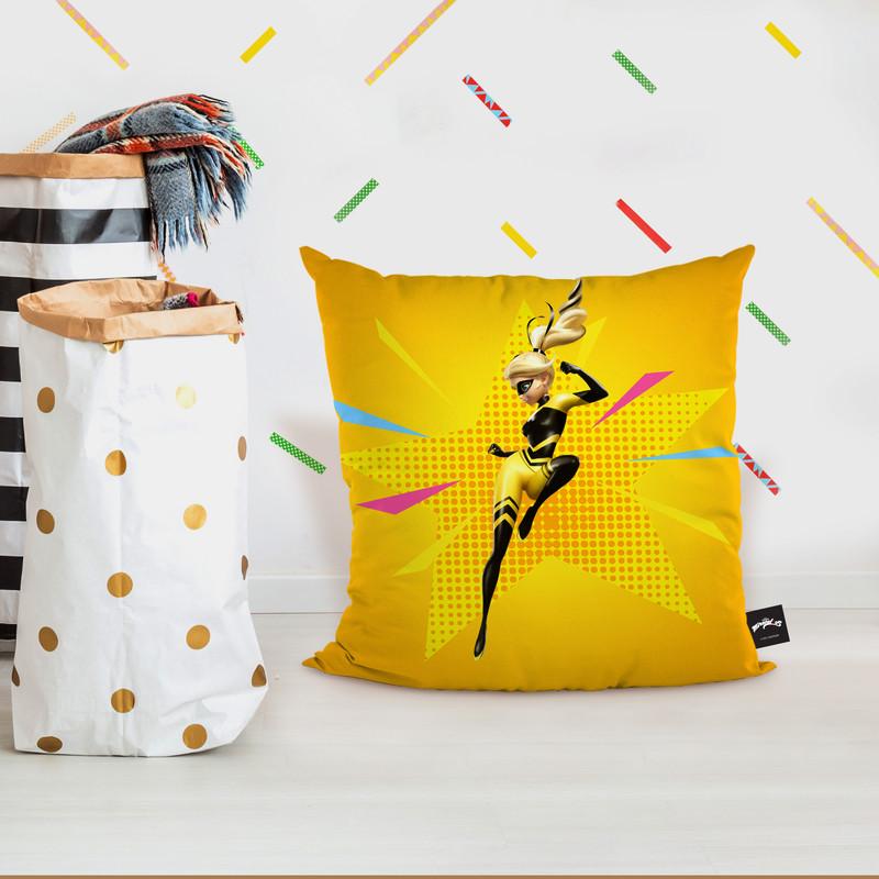 Queen Bee Throw Pillow By Miraculous