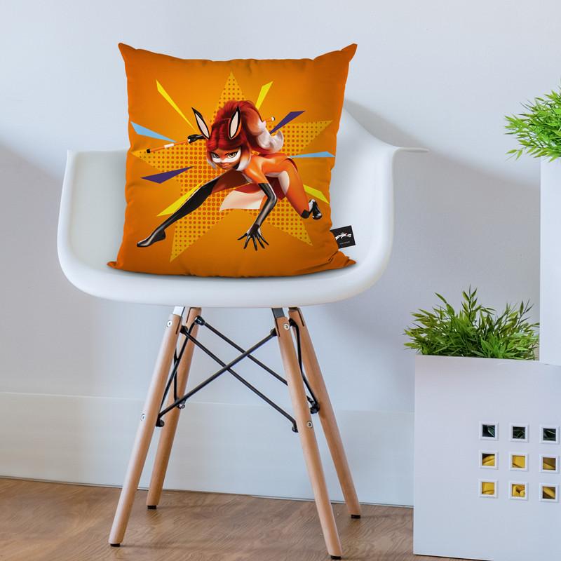 Rena Rouge Throw Pillow By Miraculous
