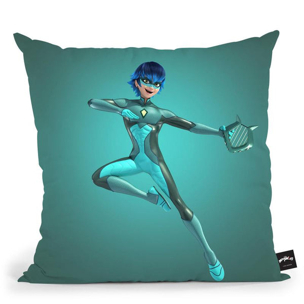 Viperion Throw Pillow By Miraculous