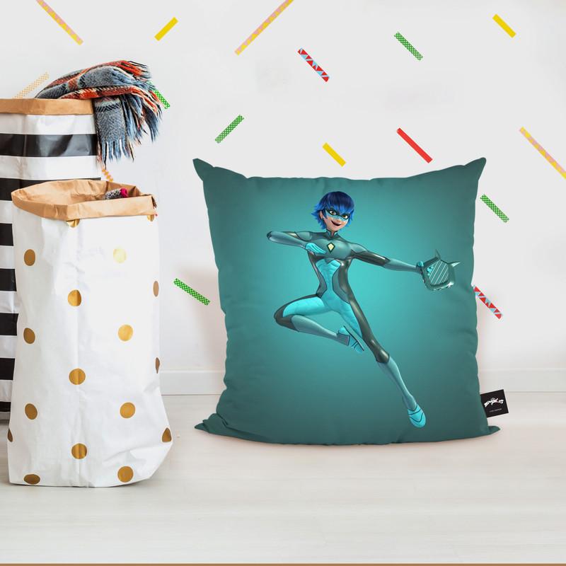Viperion Throw Pillow By Miraculous