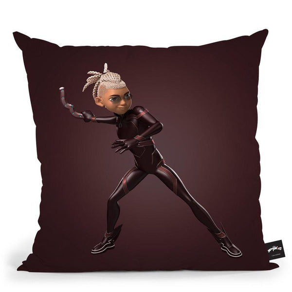 Pegasus Horseshoe Throw Pillow By Miraculous