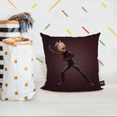 Pegasus Horseshoe Throw Pillow By Miraculous