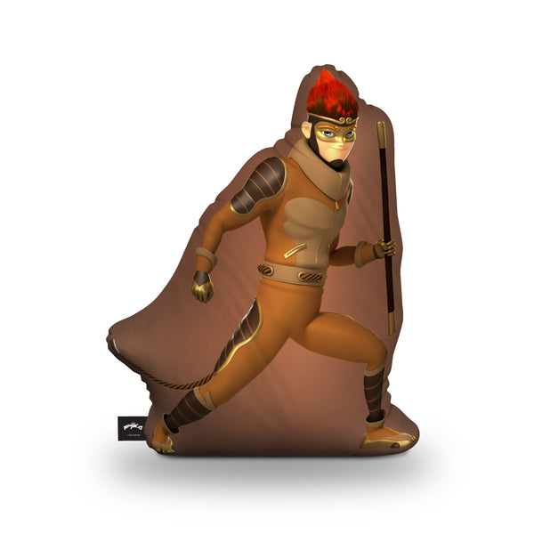 King Monkey Throw Pillow By Miraculous
