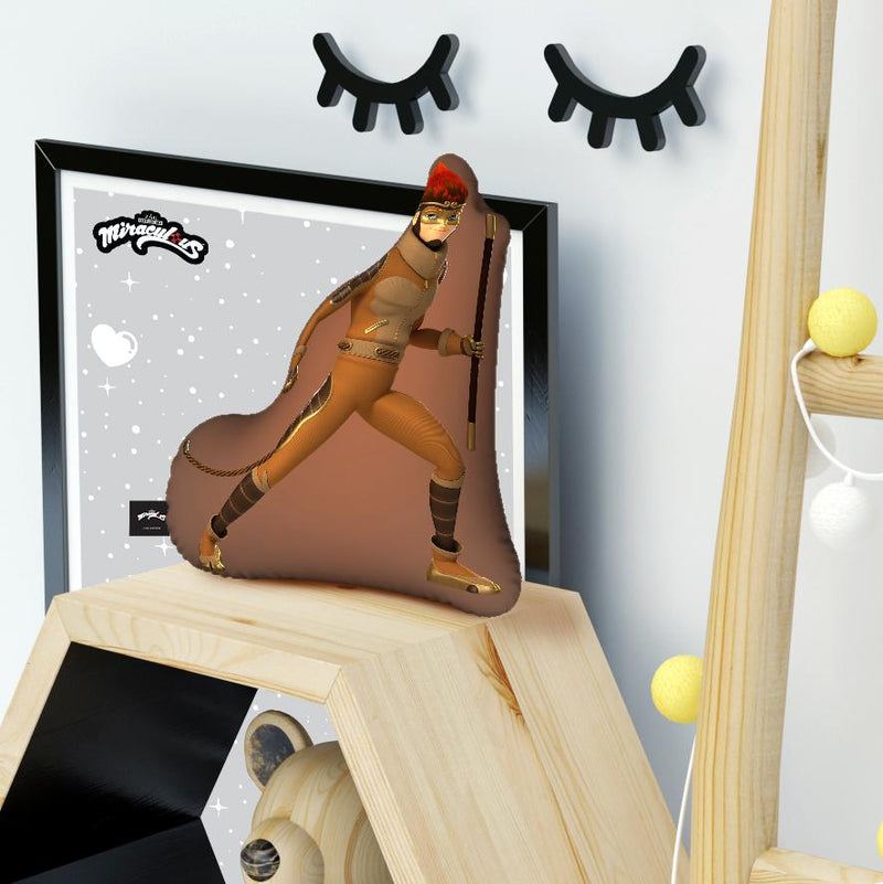 King Monkey Throw Pillow By Miraculous