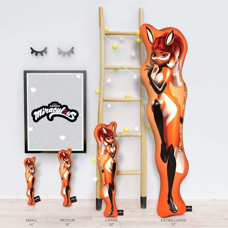 Rena Rouge Throw Pillow By Miraculous